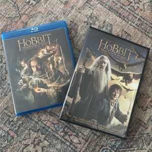 The Hobbit Blu-ray and DVD Set